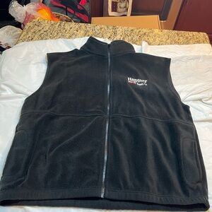 ULTRA CLUB Black Fleece Vest for Men xl excellent condition.
